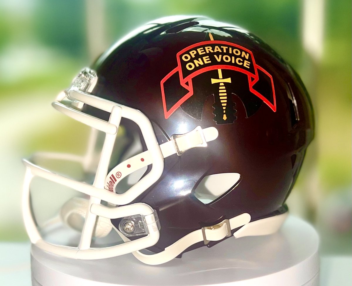UMD Athletics (@umdbulldogs) on Twitter photo Hey #BulldogCountry, <a href="/UMD_Football/">UMD Football</a> will be holding its annual Military Appreciation game on 9/16. Want to have a commemorative replica mini-helmet the team will be wearing that day?
Head to umdbulldogs.com/onevoice to purchase yours today! Sale runs through 9/1. Hey #BulldogCountry, <a href="/UMD_Football/">UMD Football</a> will be holding its annual Military Appreciation game on 9/16. Want to have a commemorative replica mini-helmet the team will be wearing that day?
Head to umdbulldogs.com/onevoice to purchase yours today! Sale runs through 9/1.