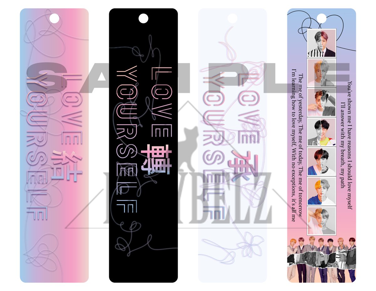 My_Taegi_Heart's tweet photo. Love Yourself Series Bookmarks coming soon to my Etsy store.

I actually teared up when I saw how these turned out.

Sometimes I scare myself with what I can do and how I accomplish it.

#diybookmarks #btsbookmarks #loveyourselfbts https://t.co/MUEbotRWoh
