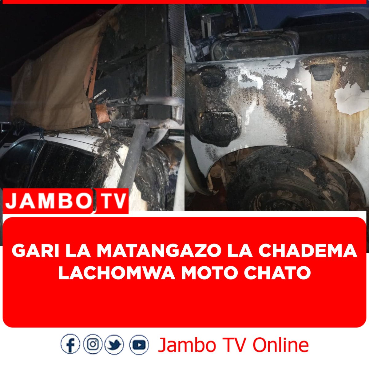 mdudenyagali's tweet photo. Kwamba mnatuona sisi hatuwezi kuwanyia hivi ccm? Kwamba tutashindwa kumfanyia hivi Kinana katika ziara zake? Huo uwezo tunao lakini tunaamini katika hoja na hatuamini katika huu ujinga ila mkitulazimisha tutafanya na madhara yake yatakuwa serikali kuanguka. Endelea kututia hasira https://t.co/cSxKtD22qO