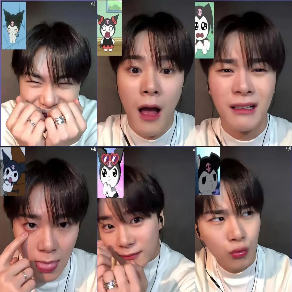 aroharoxy's tweet photo. WHY DIDNT I KNOW HE COPIED KUROMIS EXPRESSIONS 😭 https://t.co/qjJmDpDeR3