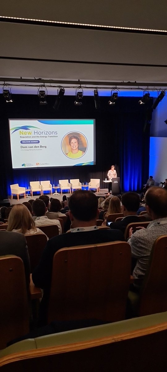 ENA regulation seminar is underway, looking to the horizon on how we achieve for consumers for the energy transition #ENAnewhorizons <a href="/EnergyNetworkAu/">Energy Networks Australia</a>