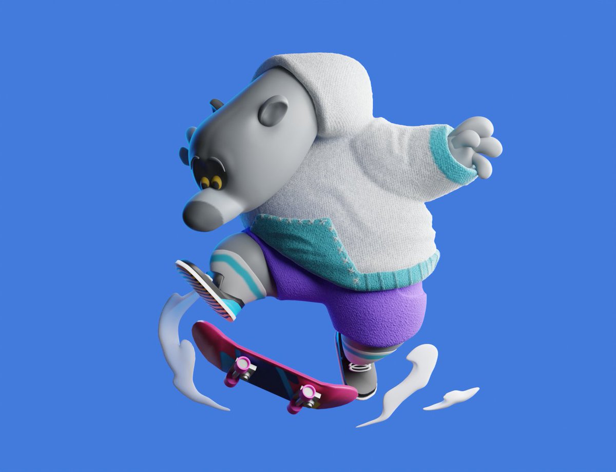 Deadrtist's tweet photo. Morning peeps 🌄

Made with #blender &amp; #zbrush 
#characterdesign #b3d https://t.co/8IuEKf21jV