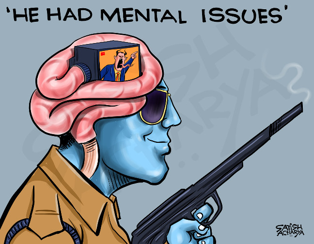 'Mental' issues. #HateCrime #GodiMedia #RPFJawan