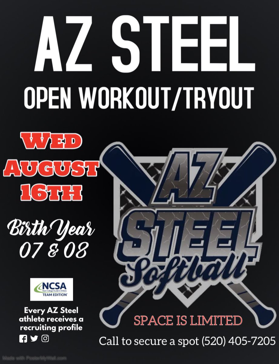AZ Steel Softball tweet media