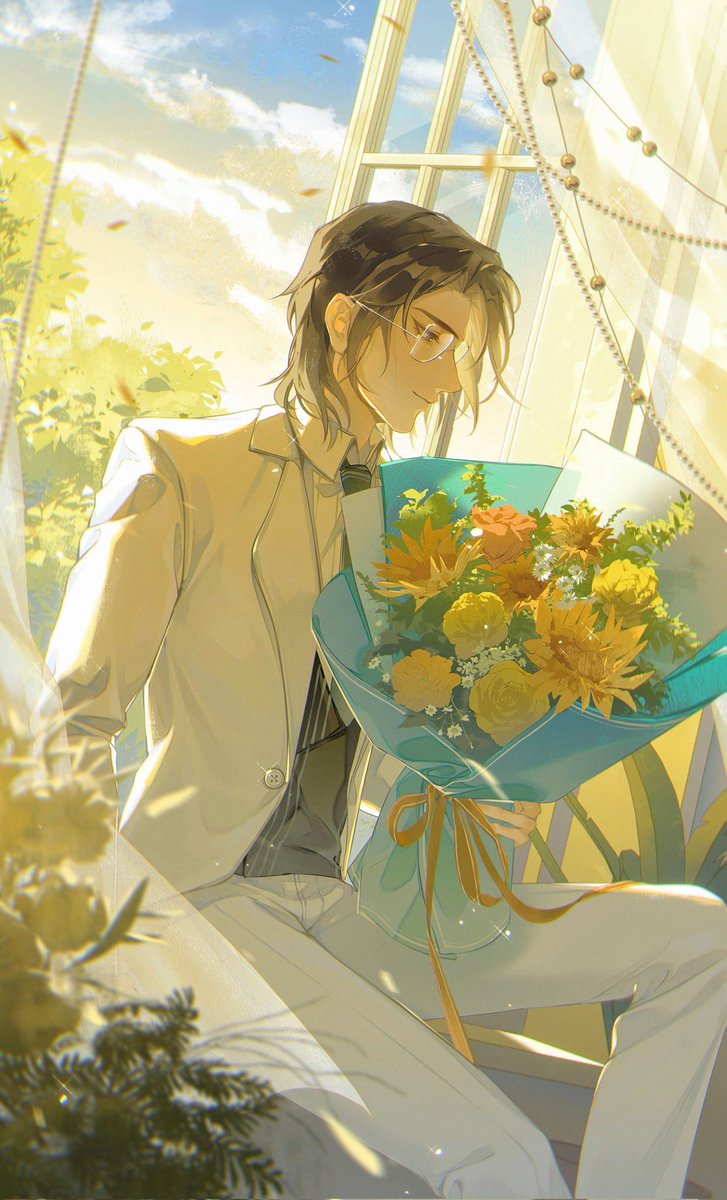 #默读
发发前两天画的费渡生贺图！