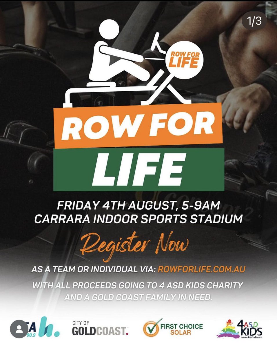 Our Maxy has a Rowing team for this! Donate if u can

4asdkidsrowforlife.gofundraise.com.au/page/MaxRogers