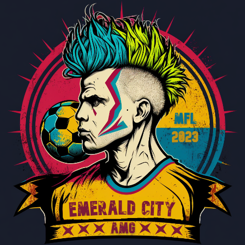 apollo11collect's tweet photo. Big match day in @playmfl Iron Division League 15 with a showdown between the AMG and @bigwilbert2 's 1st place Vendettas. Flow MFC very much alive in 2nd place with a match vs. @thedaneevent 's Lanus Caboose. 
#web3gaming #onflow https://t.co/3qoIR63LPw
