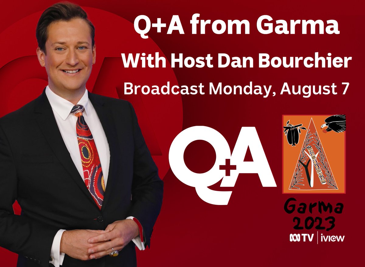 On Monday Q+A brings you a special episode from the Garma Festival, hosted by Dan Bourchier. Tune-in 9.35pm AEST on @ABCTV and iview Monday.