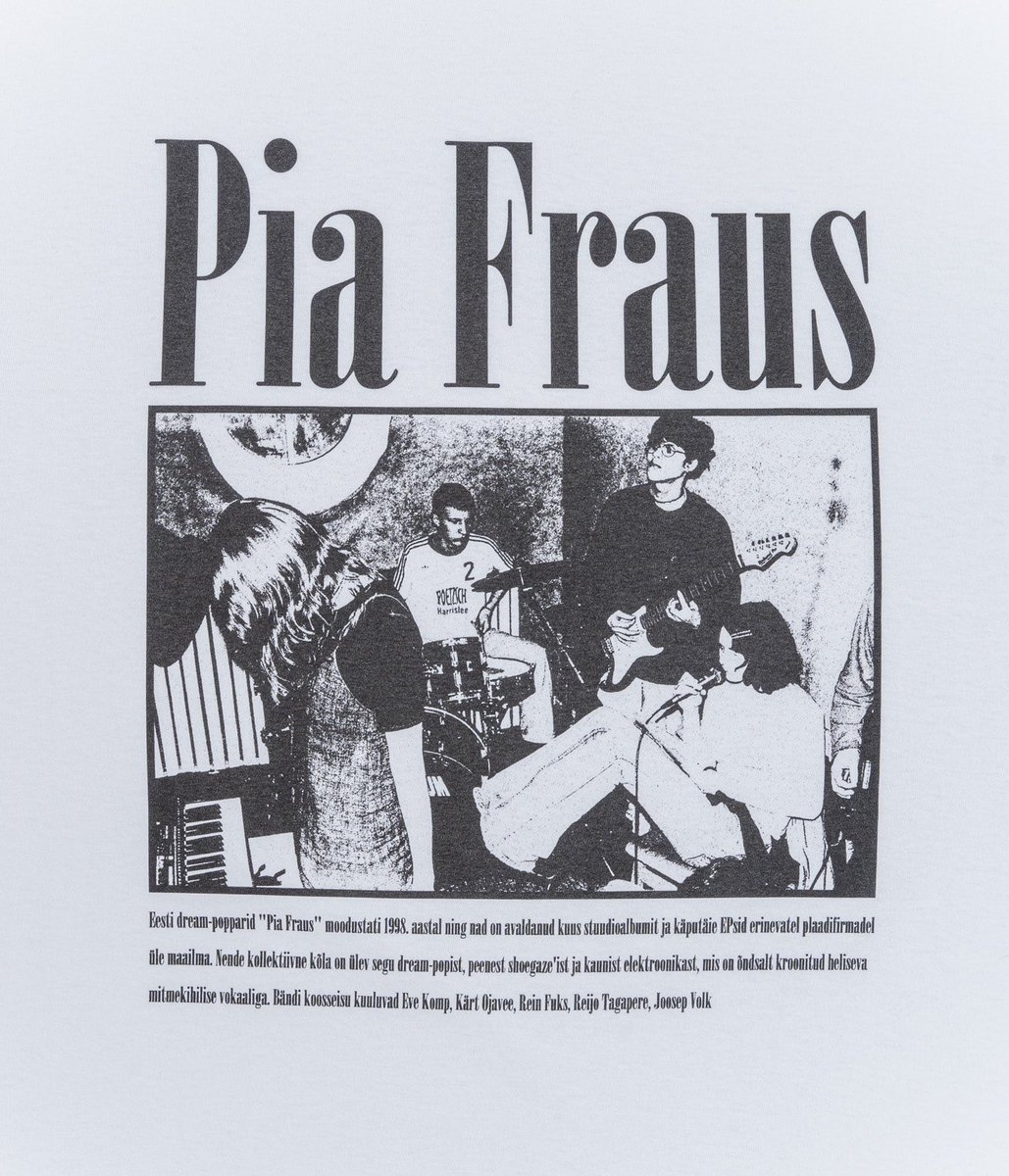 pvinerecords's tweet photo. PIA FRAUS × WEAREALLANIMALSによるコラボレーションTシャツ超数量限定販売します！普段のバンドグッズとは一味違うボディーからこだわって制作Tシャツ！バンド初期の写真を使ったデザインも超クールなのでチェックしてみてください！

https://t.co/0AO4VWtMnt https://t.co/F5IIYtF0jI