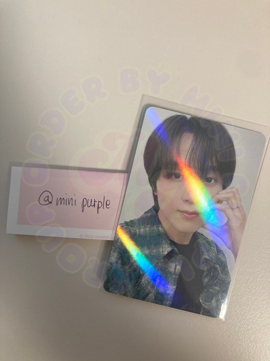 markecetit's tweet photo. want to sell wts lfb

haechan pob makestar heartcheek 
・— 142.600 ea ☆

｡✧ bersih kr ( - tax 7k n packing 5k )
｡✧ fix dapat
｡✧ go line

∘˚˳° lamongan / malang

t. pc poca photocard istj pre order benefit nct dream https://t.co/MmLzuMWBmk
