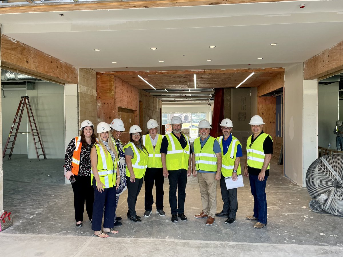 Construction is coming along for WatersEdge I &amp; II - Class A office buildings totaling 200k SF. 🏢 Are you in need of quality office space for your business? Contact us at ana@livebrooks.com or (210) 678-3388 to find out what we have to offer! ✅ #LiveBrooks #satx #officespace