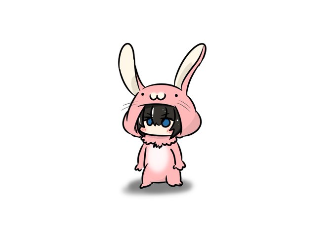 「blue eyes rabbit costume」 illustration images(Latest)