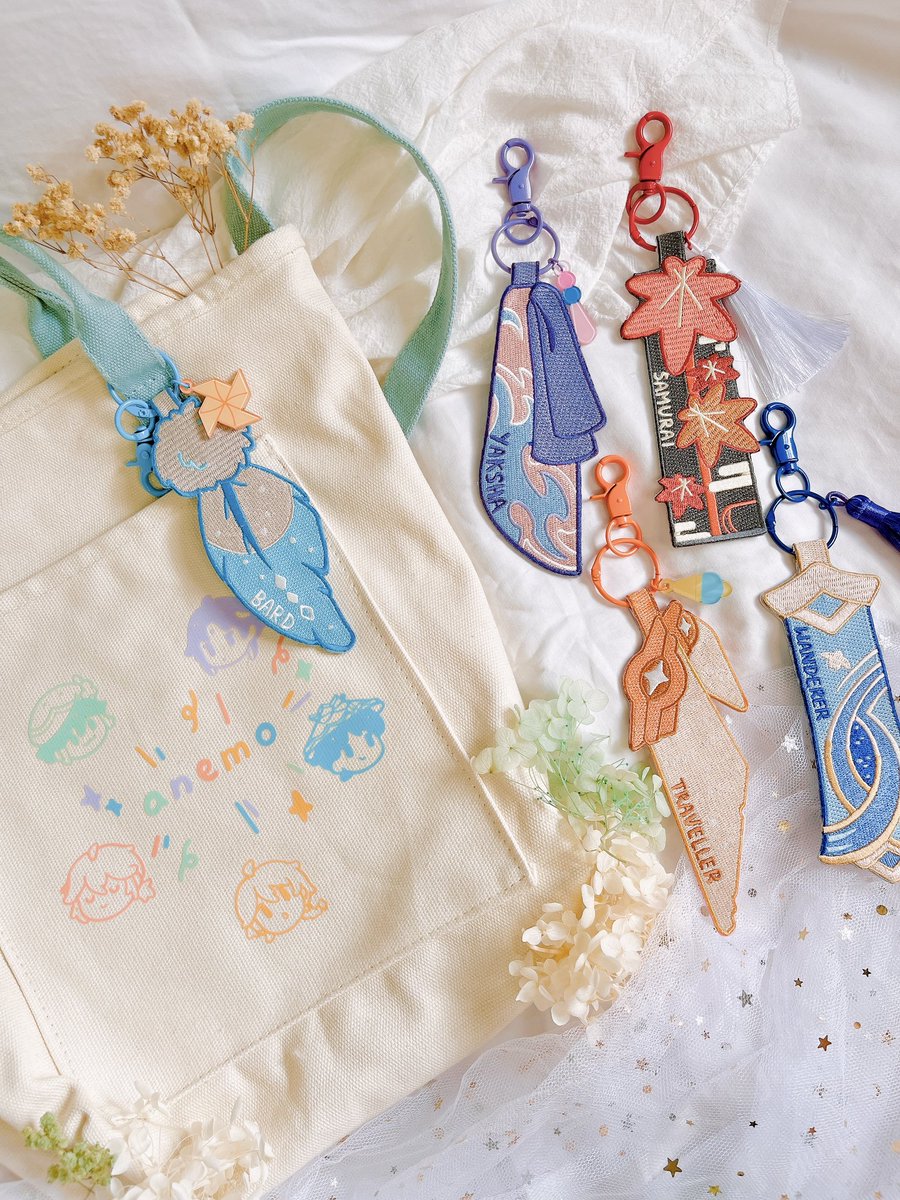 「PREORDER AVAILABLE for anemo bags and ta」|paku 🌸 Doujima I-2 🌸のイラスト