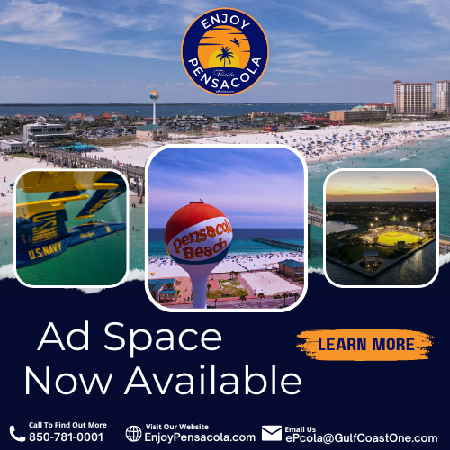 enjoyPcola's tweet photo. Your Brand + Our Front Page = Unstoppable! Secure your PREMIUM AD SPACE on https://t.co/s3K8WbXQst today. #AdSpace #Pensacola LINK: https://t.co/P8X8Oh6niT😎 https://t.co/DA85a5qevD