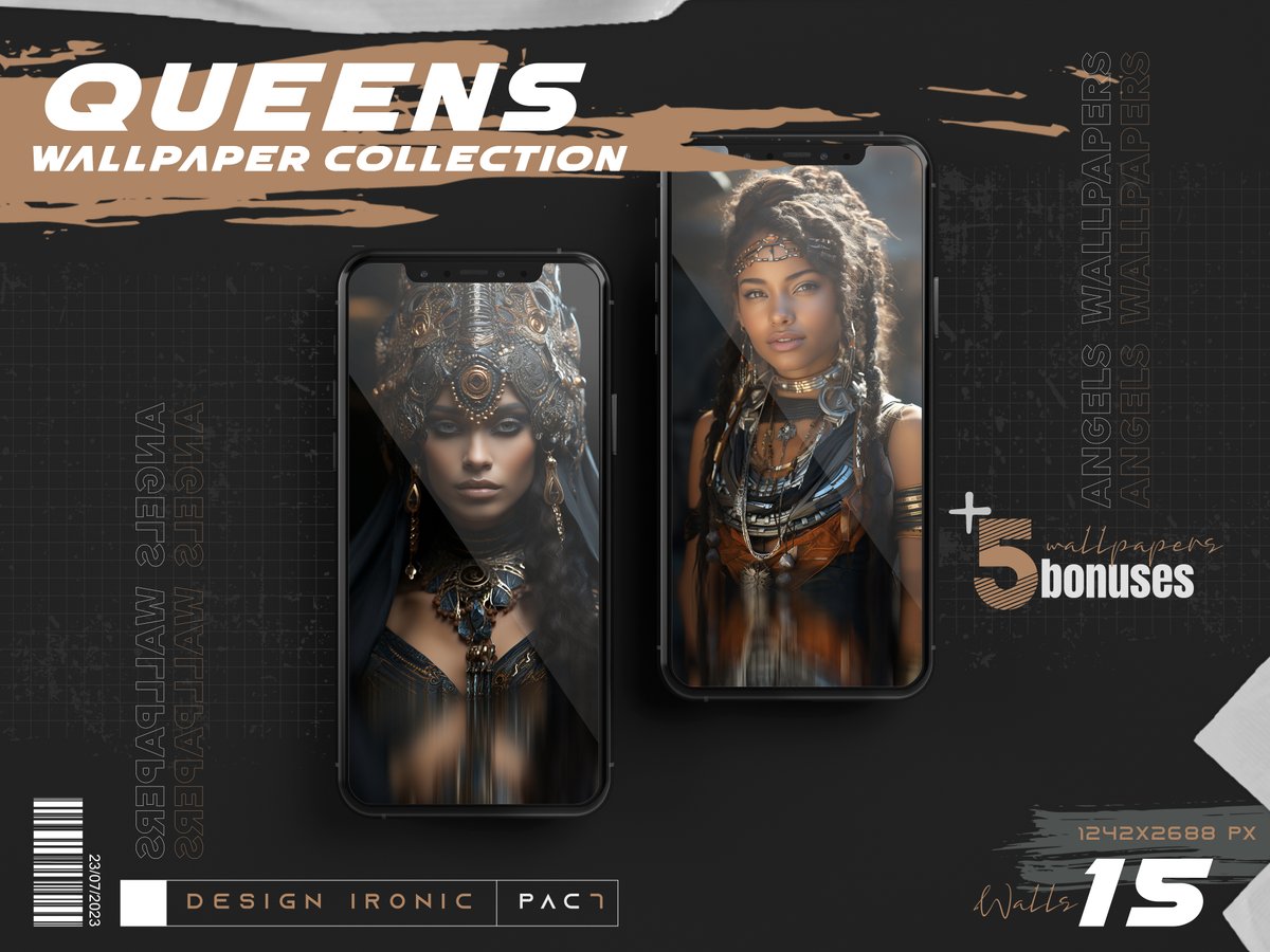 Wallpaper pac 7 Queens. Get your pac for only 5 dollars Pay by paypal and receive the pac by telegram app  👉( DesignIronic ) t.me/DesignIronic paypal.com/donate/?cmd=_s…