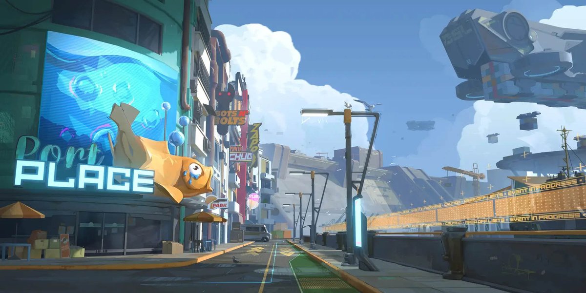 4GamerNews's tweet photo. ベテラン開発者が集結したMountaintop Studiosが，新作となる対戦型シューターのティザー映像を公開

https://t.co/OMOBwvuW3Y

#MountaintopStudios

ティザー映像では，各勢力のロゴのようなものも表示される。 https://t.co/T6ktL25fZD