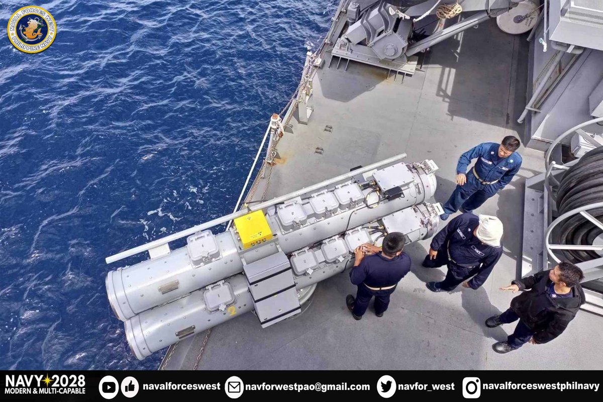 NFW_PN's tweet photo. IN PHOTOS: PHILIPPINE NAVY through the NAVAL FORCES WEST continues with the Maritime Security (MARSEC) Operations events of the Exercise Pagsasama 2023 conducted by the participants of the Surface Task Group in the waters of Palawan.

👀👉https://t.co/pUcKYmf0wI https://t.co/04X6XZ32eb