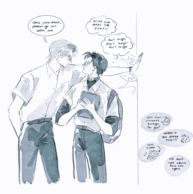 sliding in last minute for yaoi day, happy 801 day 🫡 
