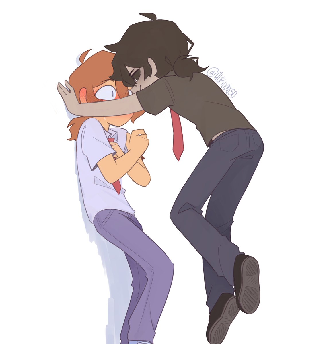 alikuarso's tweet photo. me dieron ganas del ship de repente🏃‍♀️

#FNAFHS #FHS #Frededdy https://t.co/XdgvUIh1dq