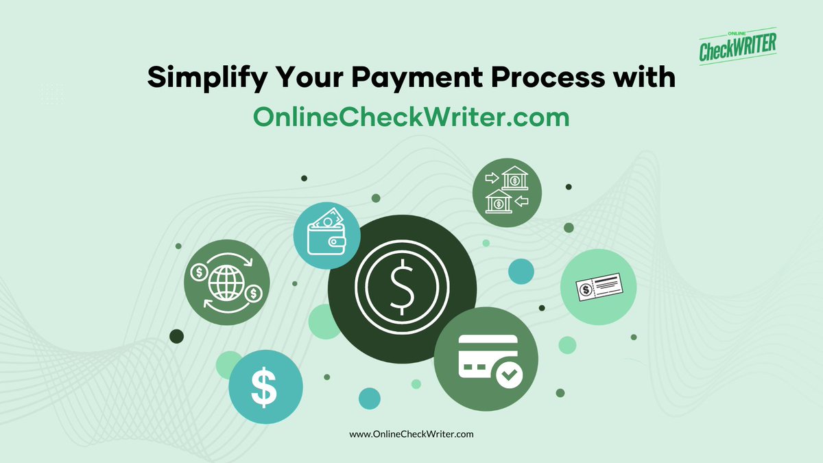 VariousPayments's tweet image. OnlineCheckWriter.com, the best Get My Payment App, lets you make payments on demand in a fast, flexible, and reliable manner. Try Now!

Learn more: onlinecheckwriter.com/get-my-payment/

#GetMyPaymentApp #PayMyBill