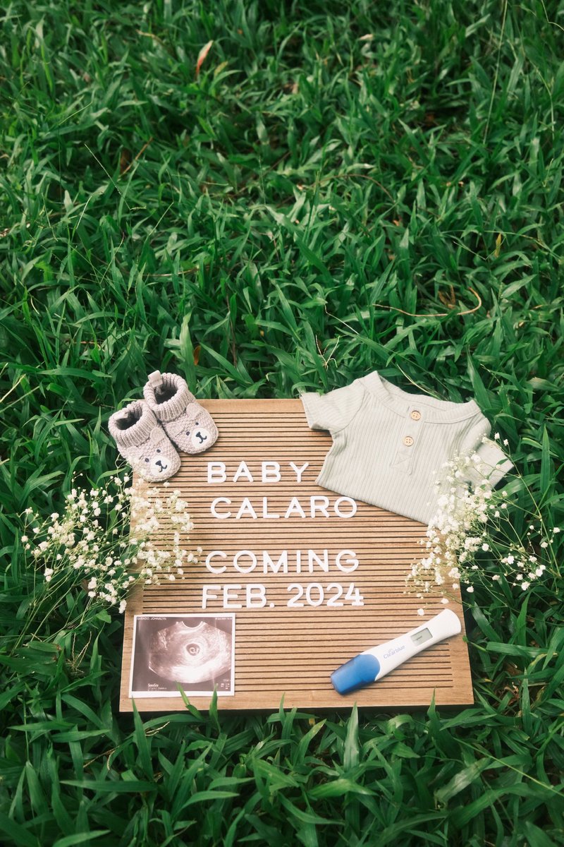 ilyjohnalynx3's tweet photo. Baby Calaro Coming Feb. 2024 🤍 https://t.co/Y9goqOAF7o