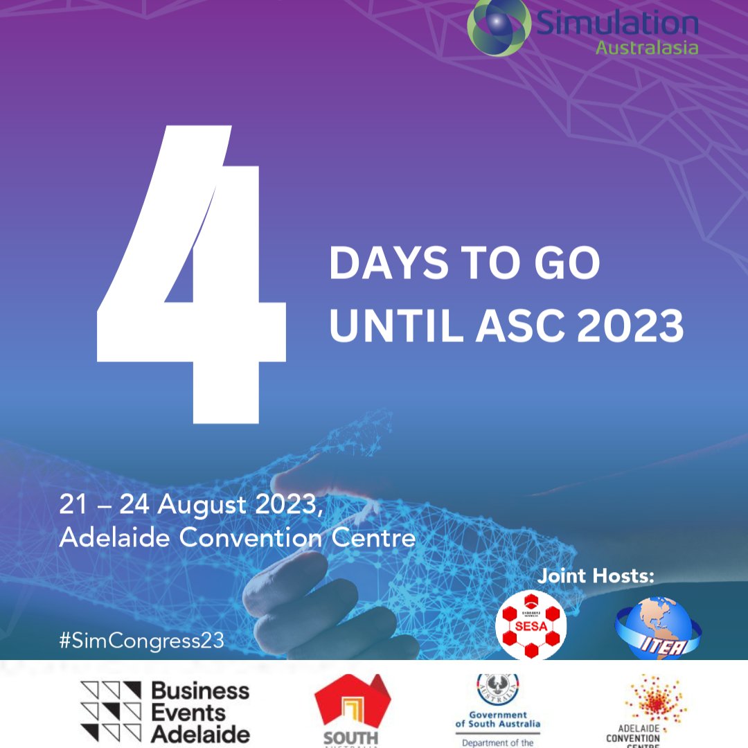 #SimCongress23 is just around the corner… Interested in attending for the whole Congress, or just for one day? Register now: tas.currinda.com/register/event…