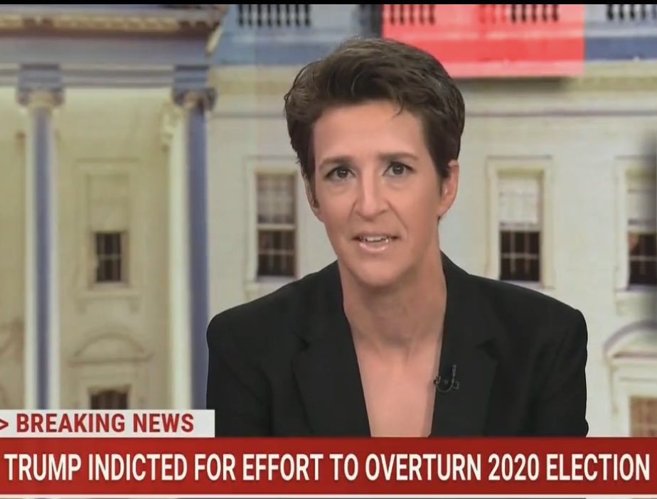 BREAKING: Rachel Maddow destroys Donald Trump over today’s indictment in a POWERFUL late-night rant in front of millions of live MSNBC viewers that must be heard by EVERY American who gives a damn about our struggling democracy. 

Maddow didn’t mince words, declaring that, “If