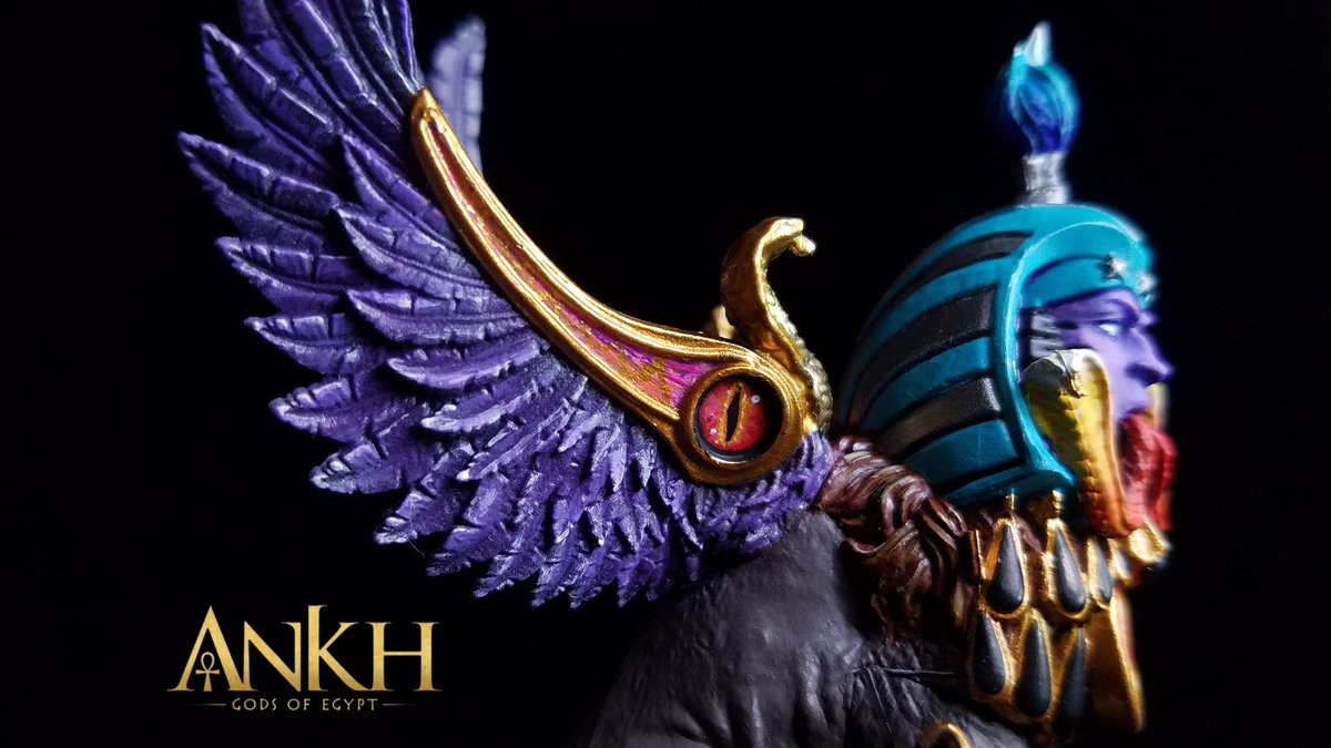 Elle_FireSpray's tweet photo. Androsphinx from Ankh Gods Of Egypt by @CMONGames ✨Half of it done live on stream with Paul Grogan this week. I enjoyed painting this so much! 🪽
#ankhgodsofegypt #cmongames #greenstuffworld #twitch #paulgrogan #gamingrules #androsphinx #ancientegypt #adriansmith #ericlang https://t.co/r7liI2r8XD