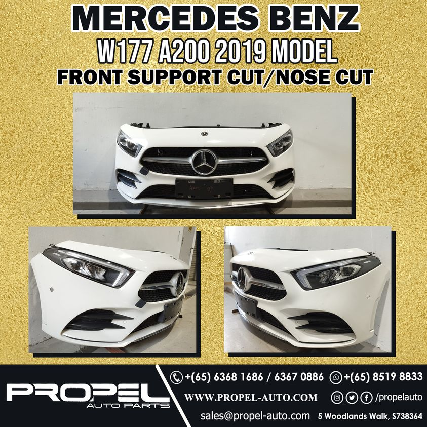 propelauto's tweet photo. Mercedes W177 A-Class Front Support Cut / NoseCut #OnSale

AMGBumper | Dynamic LED Headlight | Radiator Support Parts

Ping / Call us to Grab Parts at #PropelAuto #SG

#ReadyStock #GermanParts #QualityItems #MercedesParts #W177SupportCut #W177Nosecut #A200FrontSupport #W177 #A180 https://t.co/CmO4QtKDVI