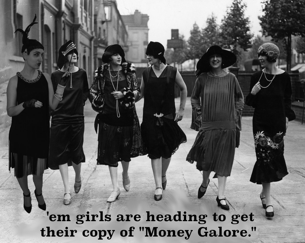 It's that time..., time to enjoy "Money Galore." Stealing from a thief is not stealing isn't it?
amazon.com/Money-Galore-s…?