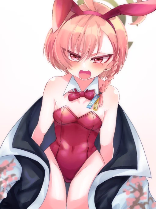 バニーの日なので過去絵バニーネルちゃん #バニーの日 #ブルアカ