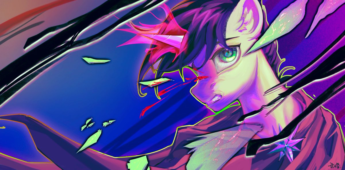 luanshanhun's tweet photo. Shadow Lock's scar
#mlp https://t.co/gEqG9zD1Jt