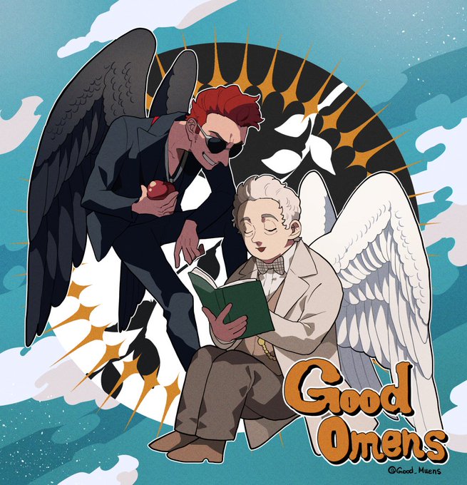 「GoodOmens」のTwitter画像/イラスト(新着)｜2ページ目)