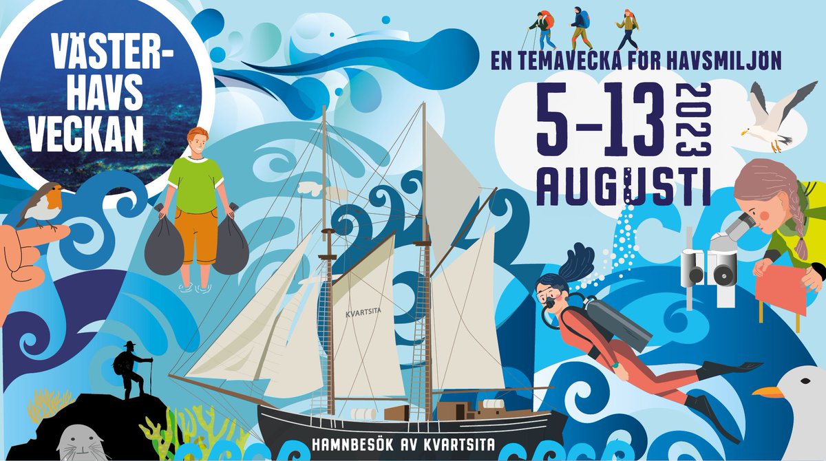 Den femtonde upplagan av Västerhavsveckan är större än nånsin! En storslagen invigning lördag 5 augusti på Eriksberg inleder ett späckat program med havsnära aktiviteter längs hela västkusten 5-13 augusti. vasterhavsveckan.se
