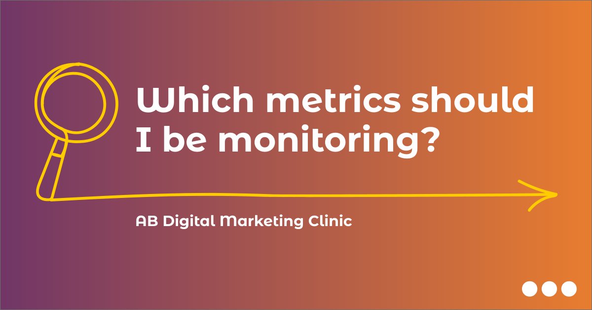 Do you ever look at your digital marketing reports with a blank face? In the first edition of our #DigitalMarketingClinic series, Chloe Parker writes about the metrics that you should be paying close attention to. Read the full article below 👇 ab-uk.com/latest/2023/08…