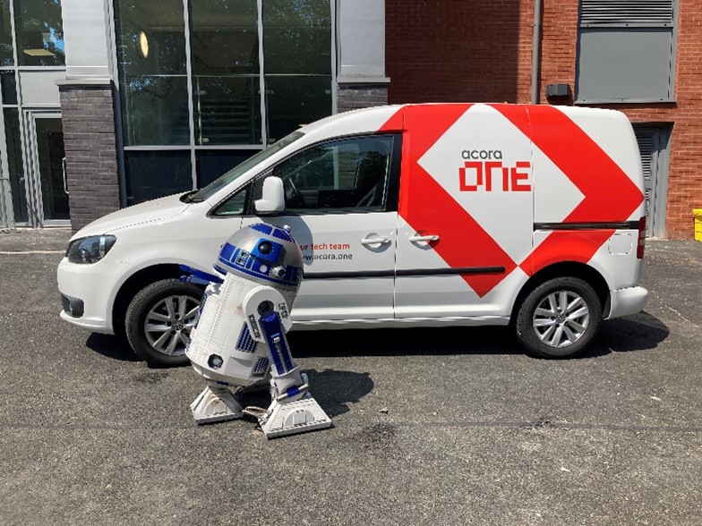 acora_one's tweet photo. Our Installations Department Manager, Jason Harris, has been sharing his robotic skills with a team of students at the BOA Academy in Birmingham, working on a 6-week STEM project to design and build a robotic arm.

Keep up the great work Jason!

👏👏👏

#YourTechTeam https://t.co/c7nhz8pGT7