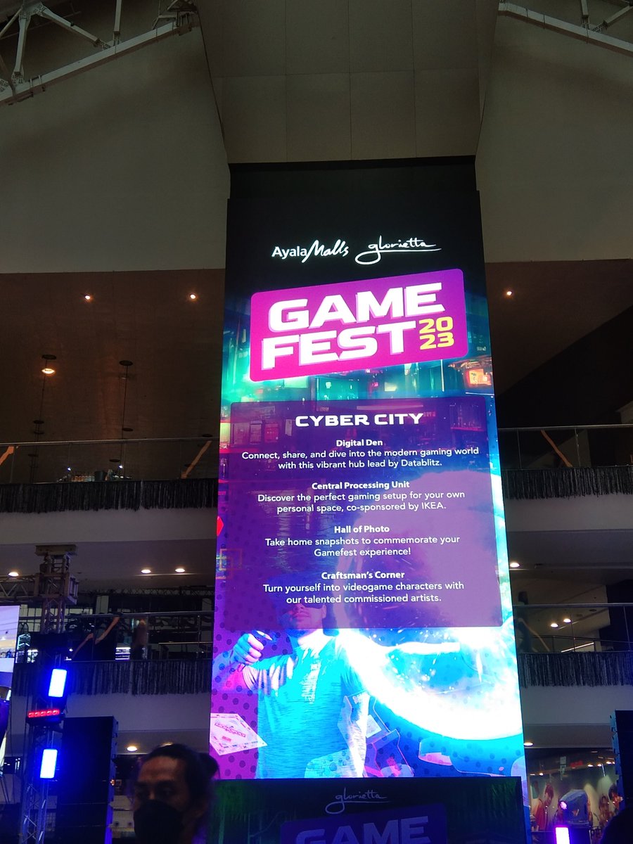 eriyah_boo's tweet photo. lezgoooo!!
#GameFest2023
#HereAtGlorietta https://t.co/iTFlWL2R2B