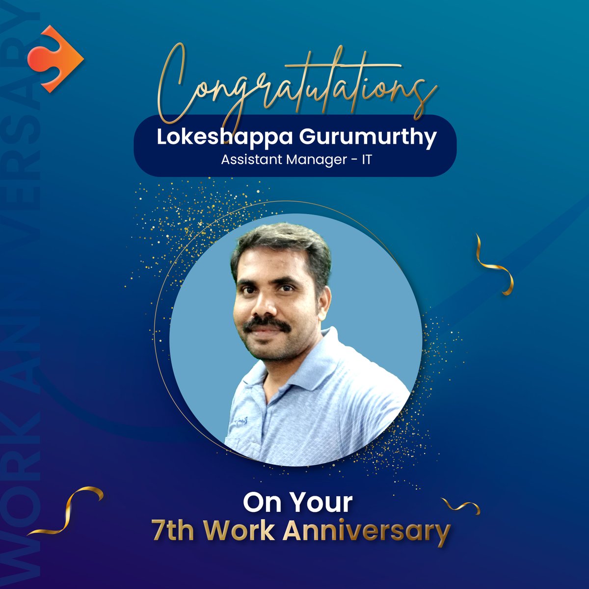 Here's to many more years of growth, success, and laughter. Happy work anniversary, Lokeshappa! We are grateful for the countless contributions you have made over the years. bit.ly/3Qfc9Sy
#ClarionFamily #AnniversaryCelebrations #Clarionite #WorkAnniversary