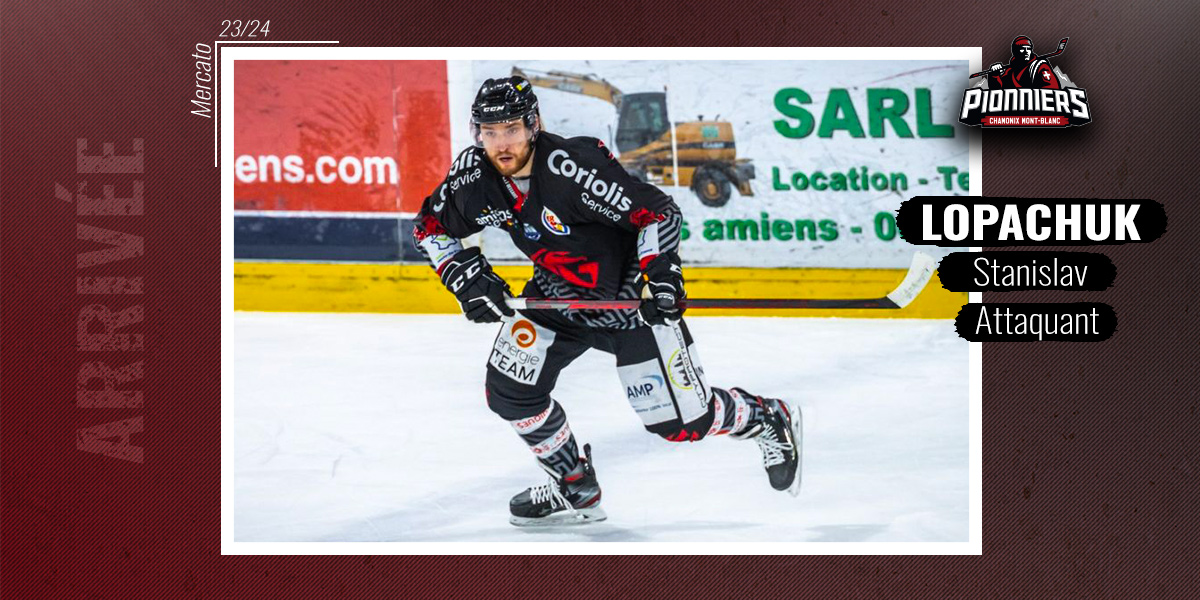 PionniersHockey's tweet photo. 👋 𝐀𝐑𝐑𝐈𝐕𝐄́𝐄

Renfort de poids ce mercredi avec l’arrivée d’un joueur bien connu de @LigueMagnus, Stan' LOPACHUK !

Rapide, technique &amp; efficace, nous lui souhaitons beaucoup de réussite sous notre maillot !

Bienvenue Stan’ ! 🇧🇾

👉 https://t.co/vQY9sPcf5z

#GoPionniers https://t.co/LZyUJWGq4I