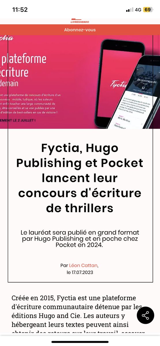 firenzeedelp's tweet photo. Vivement commencer mon mémoire sur Fyctia, la plateforme évolue tellement vite ✨ https://t.co/gTr9g5y6QW