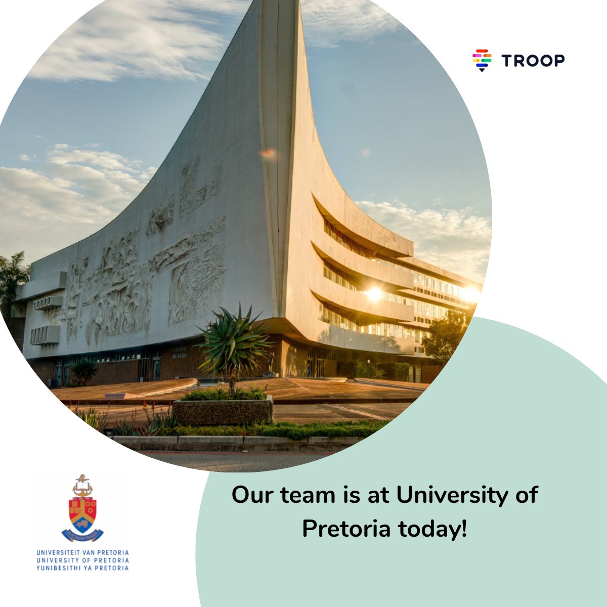 🎓 Our Team had a blast at University of Pretoria's Careers Day! 🎉 Engaging with talented students and sharing exciting career opportunities. Thank you, UP, for a fantastic event! 🚀 #CareersDay #UniversityofPretoria #FutureLeaders