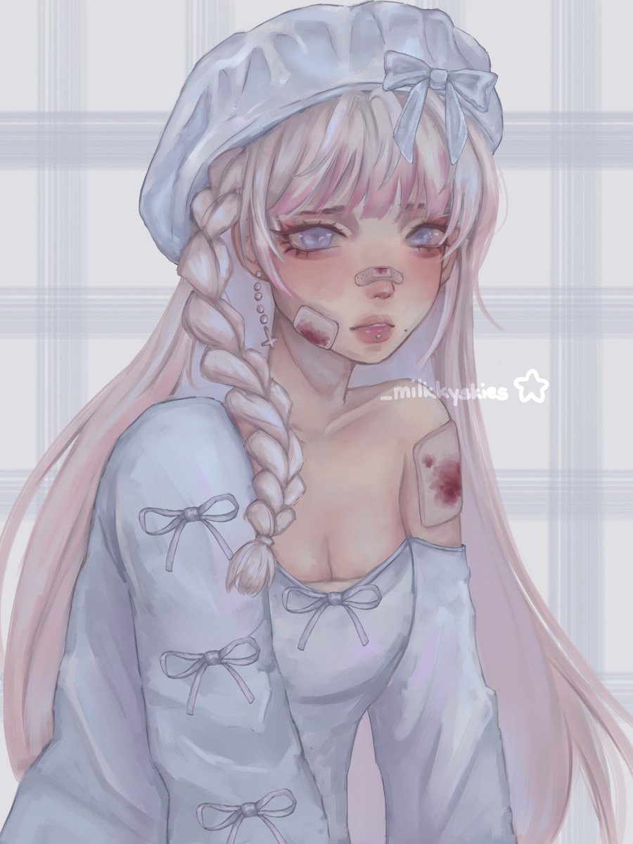 b4ckupmmilq's tweet photo. (/▽＼*)｡o○♡ meet sugar, she's a bit clumsy! she's my first oc, everyone say hi (and drop ur ocs too!) #artph https://t.co/pJTaZ7RxZx