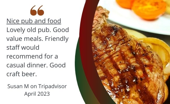 🎈 "Nice Pub And Food"
- We love reviews such as this one. With thanks to Susan M on Tripadvisor. 
&gt; Discover more about us at: whitehartinntrudoxhill.co.uk

#trudoxhill #frome #nunney