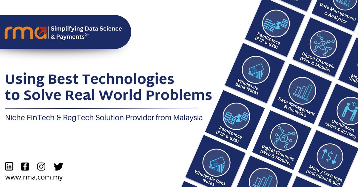 At RM Applications Sdn Bhd (RMA), we specialize in delivering cutting-edge FinTech & RegTech solutions tailored to your unique needs. 

Experience the future firsthand by booking a demo with us today. 

Contact us at contact@rma.com.my to schedule a demo.