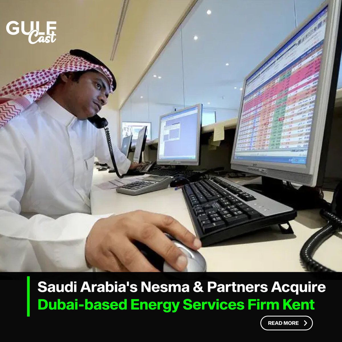 Saudi Arabia's @nesmapartners  is set to acquire Dubai-based energy services firm, Kent. This will boost growth and expand capacity in the industry.

#EnergyServices #Acquisition #BusinessNews #dubai #saudiarabia #nesmaandpartners #kent #Acquisition #gulfcast