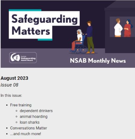 NorfolkSAB's tweet photo. Our August newsletter is out now!  Read it here https://t.co/CrAxS6jnSL  all for FREE (and it will give you something to do when it's raining) @NorwichCC @HWNorfolk @NSCSLtd @nandwics @NorfolkCC @QualityNorfolk @HeatherRoach17 https://t.co/VJNV20Mr2S
