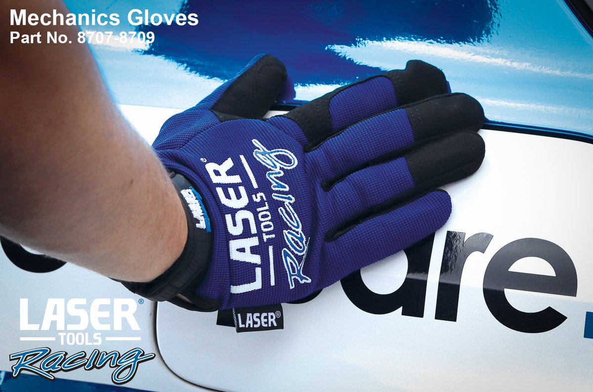 Laser_Tools's tweet image. Brand new to the range, are these durable mechanics gloves, featuring the iconic Laser Tools Racing branding, offering the protection and dexterity needed for hardworking hands. 

Available now from your local Laser Tools dealer: 

toolc.uk/8707

#LaserTools