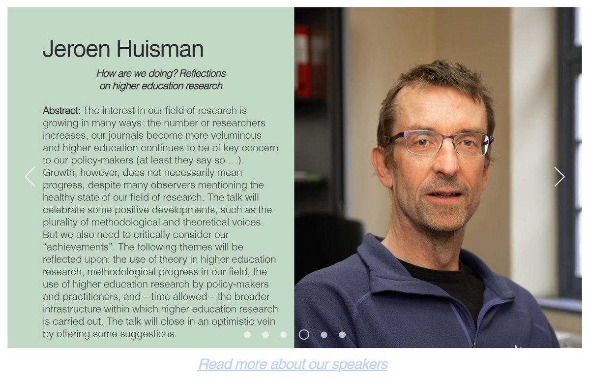 EAIR Forum keynote details are here! @Jeroen Huisman presents “How are we doing? Reflections on higher education research” on Tuesday, 5 Sept at the 45th annual #EAIR2023 Forum in #Linz. Join us online or on campus. Register by 10 August. Read more: buff.ly/3QnkyDh