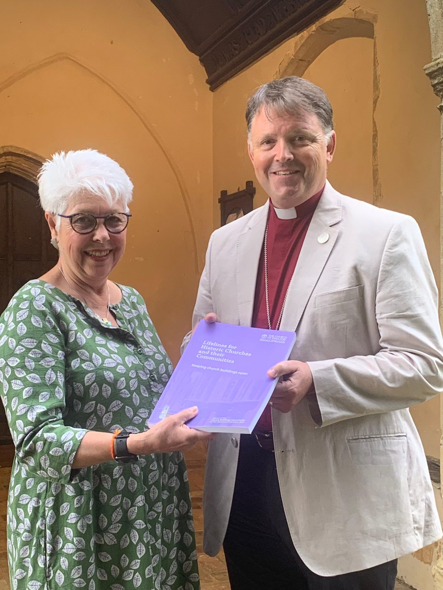 There are over 640 incredible church buildings in the Diocese of Norwich. A report looking into the future use and sustainability of these church buildings has now been completed.  
ow.ly/klrJ50PqzsA

<a href="/bishopnorwich/">Graham Usher</a> <a href="/thebishopoflynn/">Jane Steen</a> <a href="/Norfolk_LL/">The Lady Dannatt, Lord-Lieutenant of Norfolk</a>  <a href="/tim_sweeting/">Tim Sweeting</a> <a href="/EDP24/">Eastern Daily Press</a>