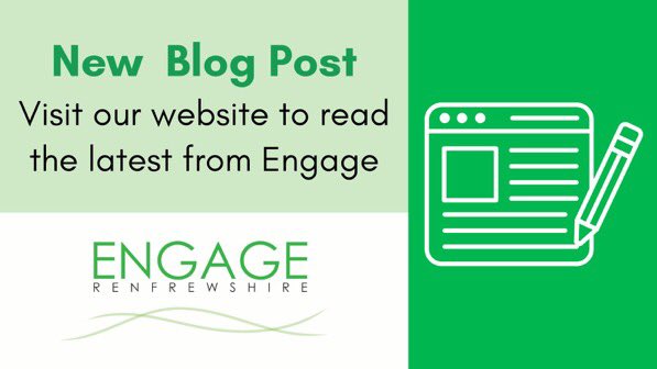 Here’s a blog on our recent  Renfrewshire Third Sector Asylum Seeker Network meeting to coordinate support for asylum seekers in Renfrewshire. 
engagerenfrewshire.org/blog/renfrewsh…